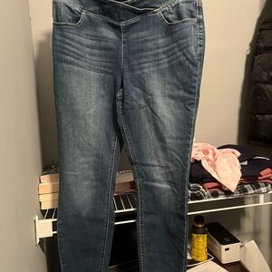 Maurices Dark Blue Skinny Jeans
